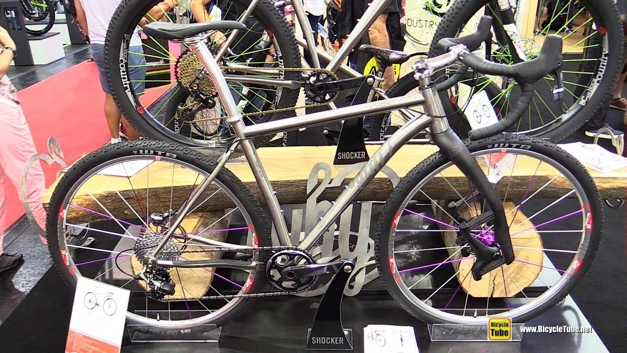 2017 Why Cycles R+ Road Plus with Lauf Grit Bike - Walkaround - 2016 Eurobike