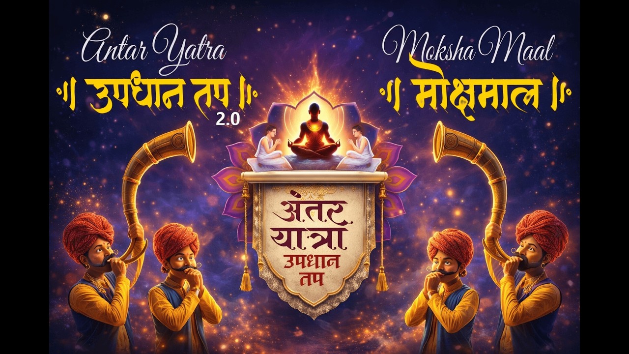 ‼️ LIVE ‼️*Antaryatra Updhaan Moksh Maal mahostav