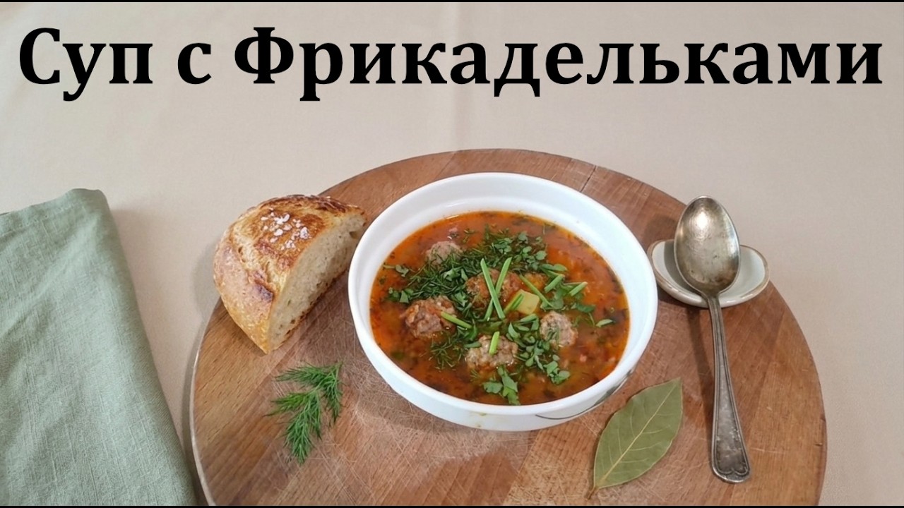 Как готовить суп с фрикадельками? Легкий рецепт