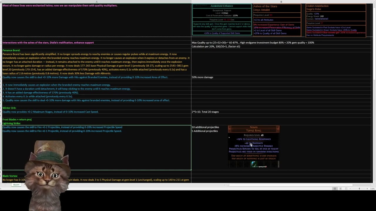 [3.23] POE Affliction Update: Exploring Reworked Gem Qualities & Patch Notes POV!