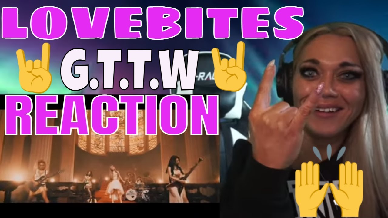 LOVEBITES GLORY TO THE WORLD REACTION | JUST JEN REACTS TO LOVEBITES | HOLY CANNOLI THESE GIRLS ROCK