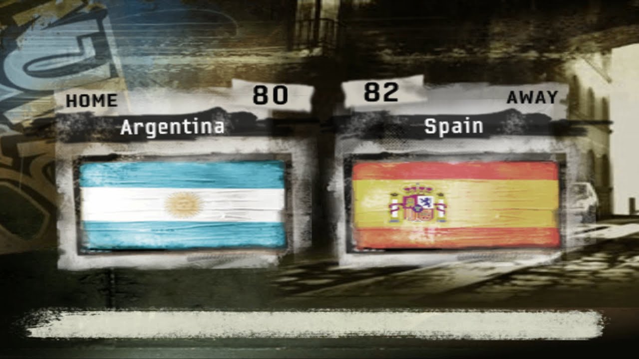 FIFA Street 2 - Argentina Vs. Spain