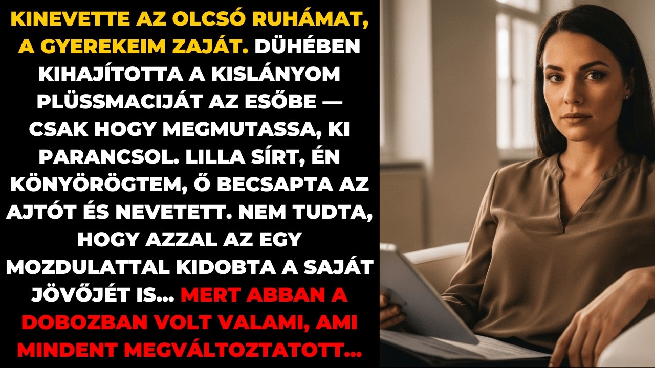 A sógornőm kidobta a gyerekeim játékait. Nem tudta, hogy a házát én adom neki bérbe