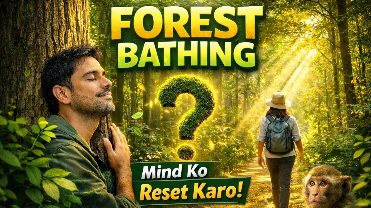 Shinrin-Yoku | 30 मिनट में Mind Reset | Nature Therapy 🌿