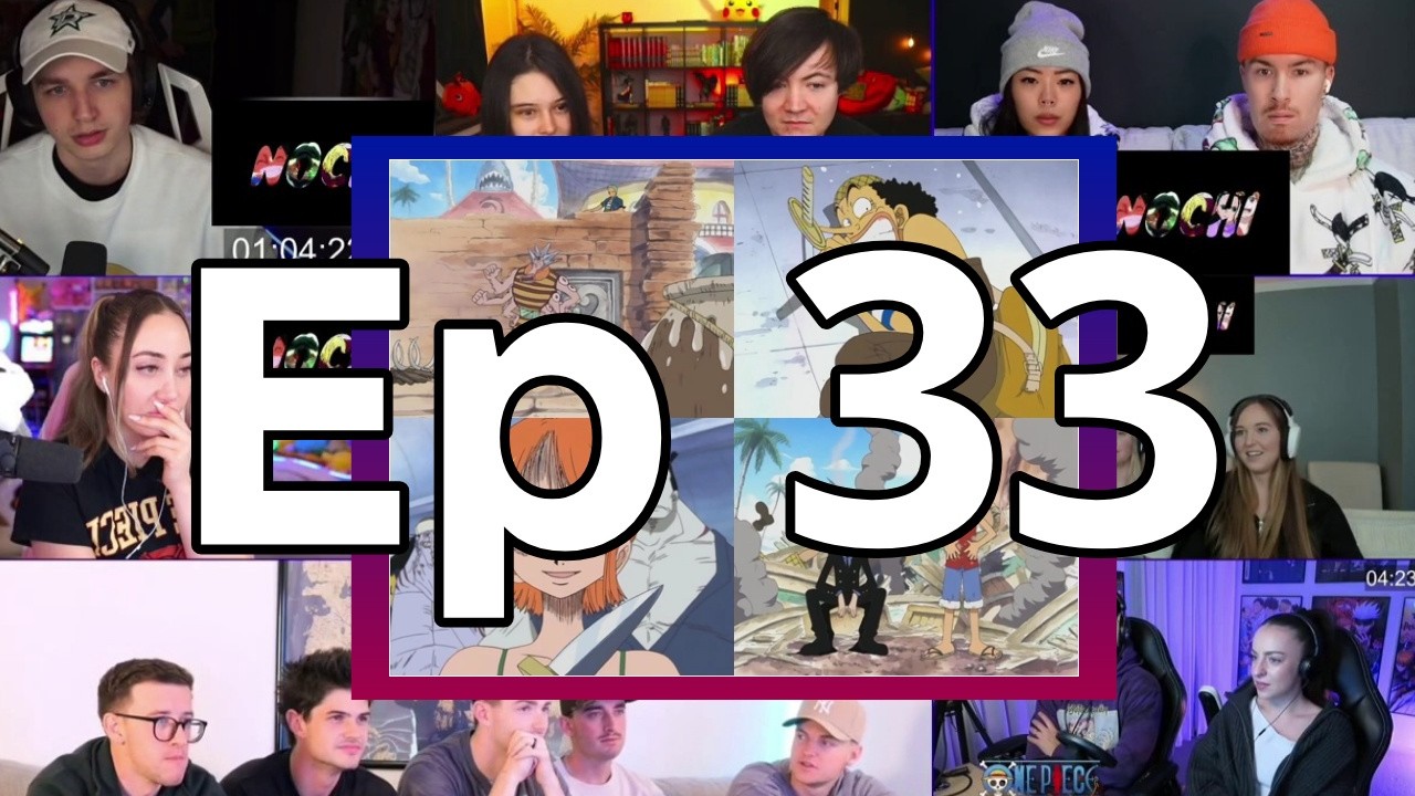 One Piece | Nami Stabbed Usopp!? | Episode 33 | Reaction Mashup #onepiecelatam #animelatam