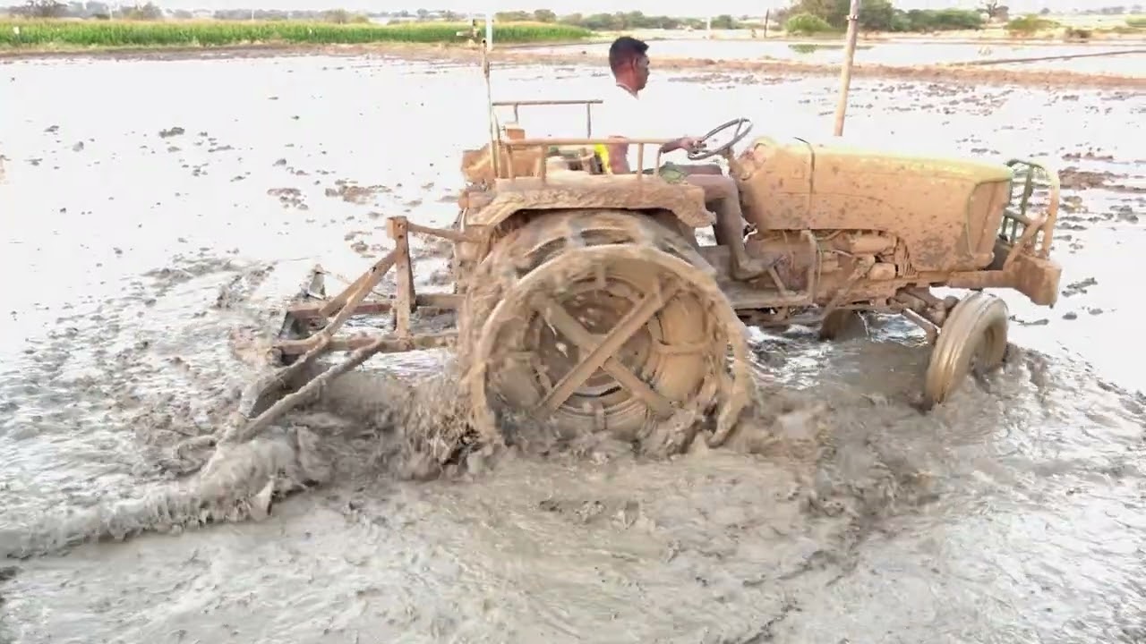 Johndeere 5042D Half wheels mud performance 