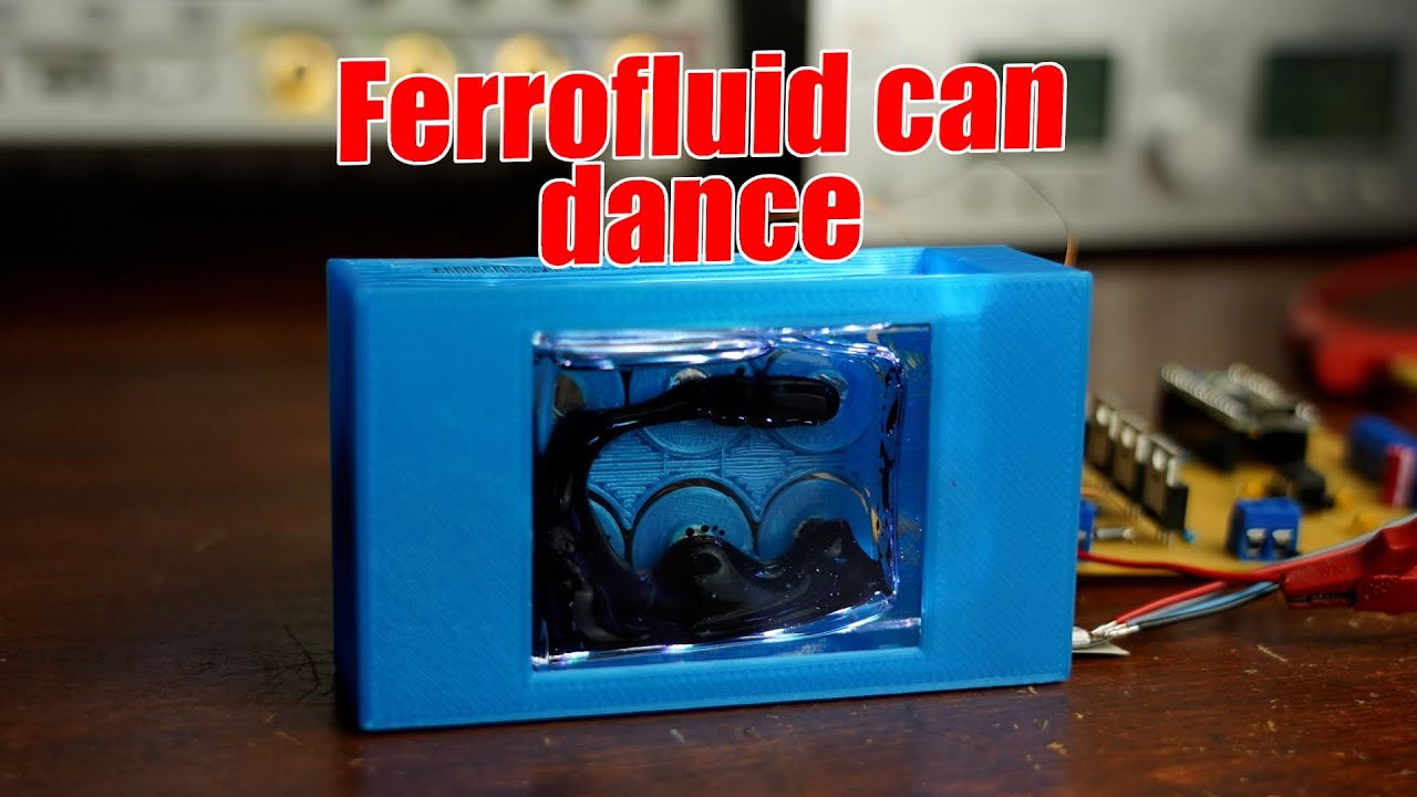 Ferrofluid can dance if you know how!