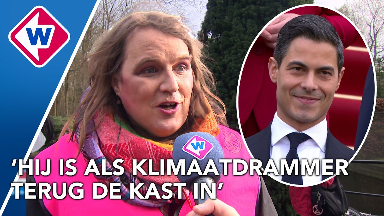 Tientallen demonstranten bij beëdiging Kabinet-Jetten