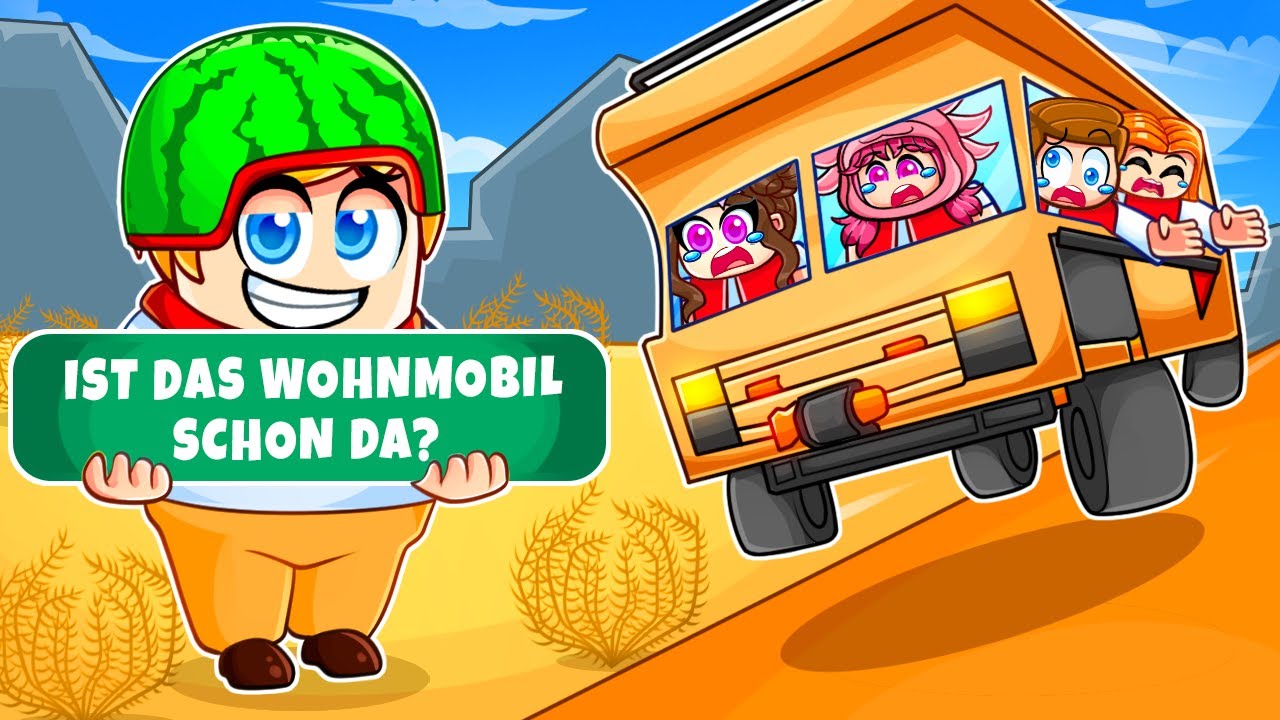 Wir spielen ist das WOHNMOBIL schon da!