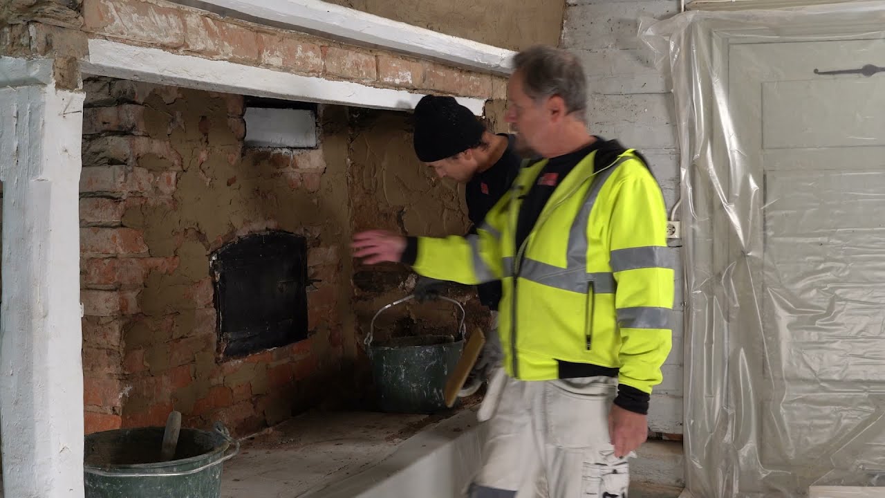 Renovering av &auml;ldre murad spis