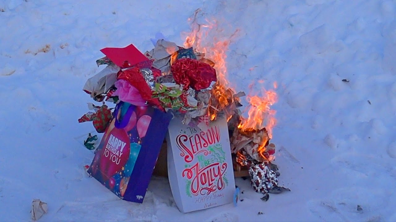 GO TO SLEEP (CHRISTMAS PAPER BURNING)