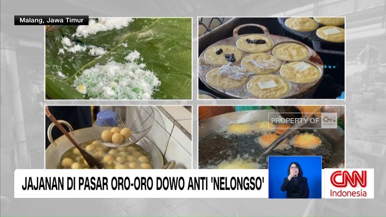 Jajanan di Pasar Oro oro Dowo Anti ‘Nelongso’