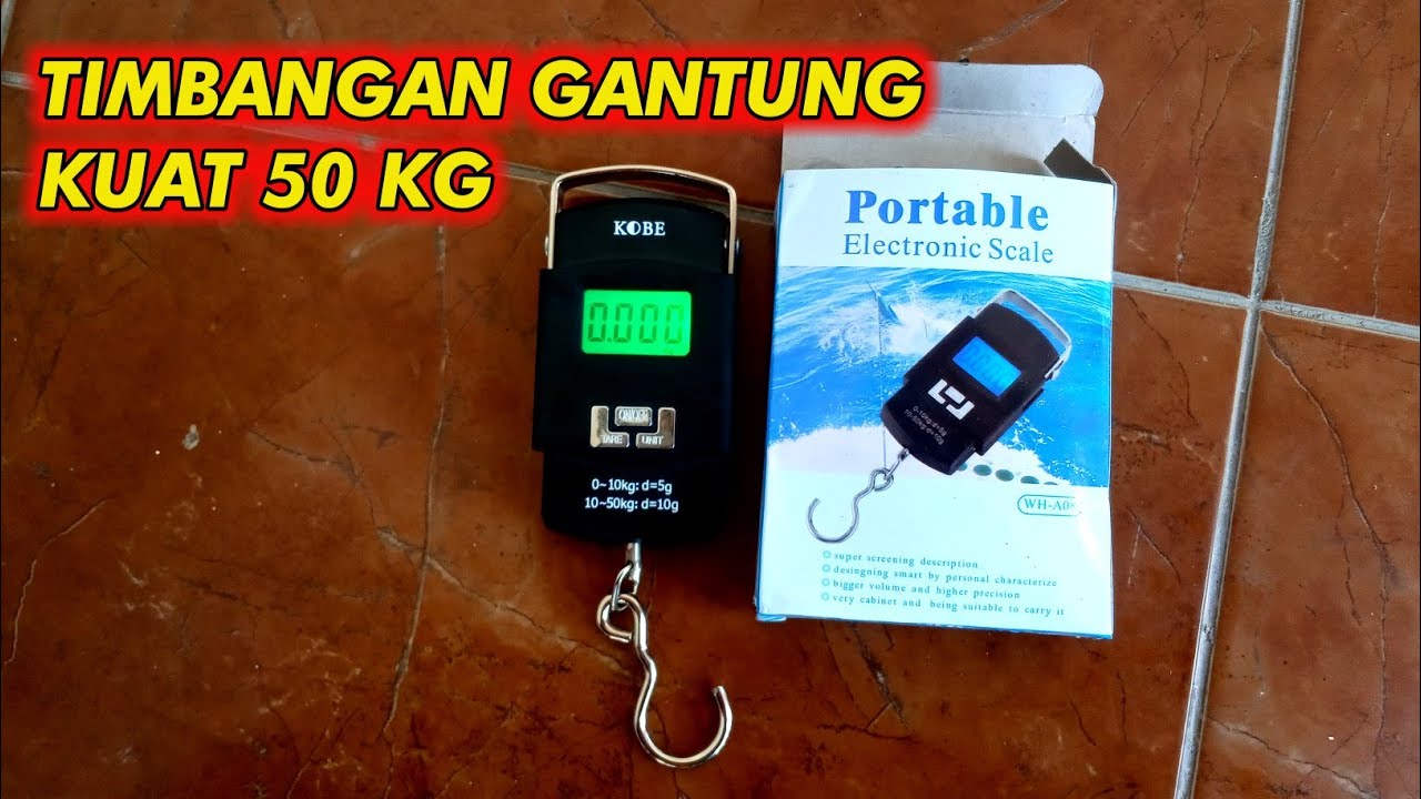 Unboxing Timbangan Gantung Kuat 50 Kg
