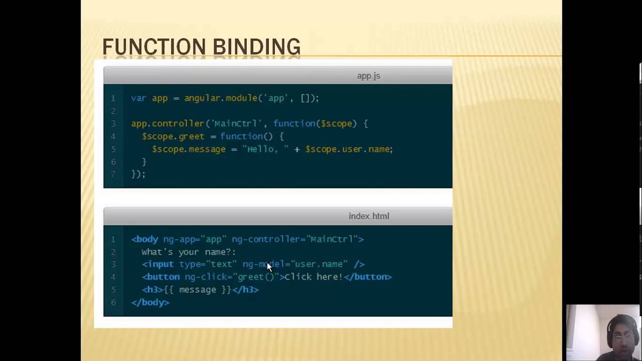 How to write code in angular : writing mobile application with Angular