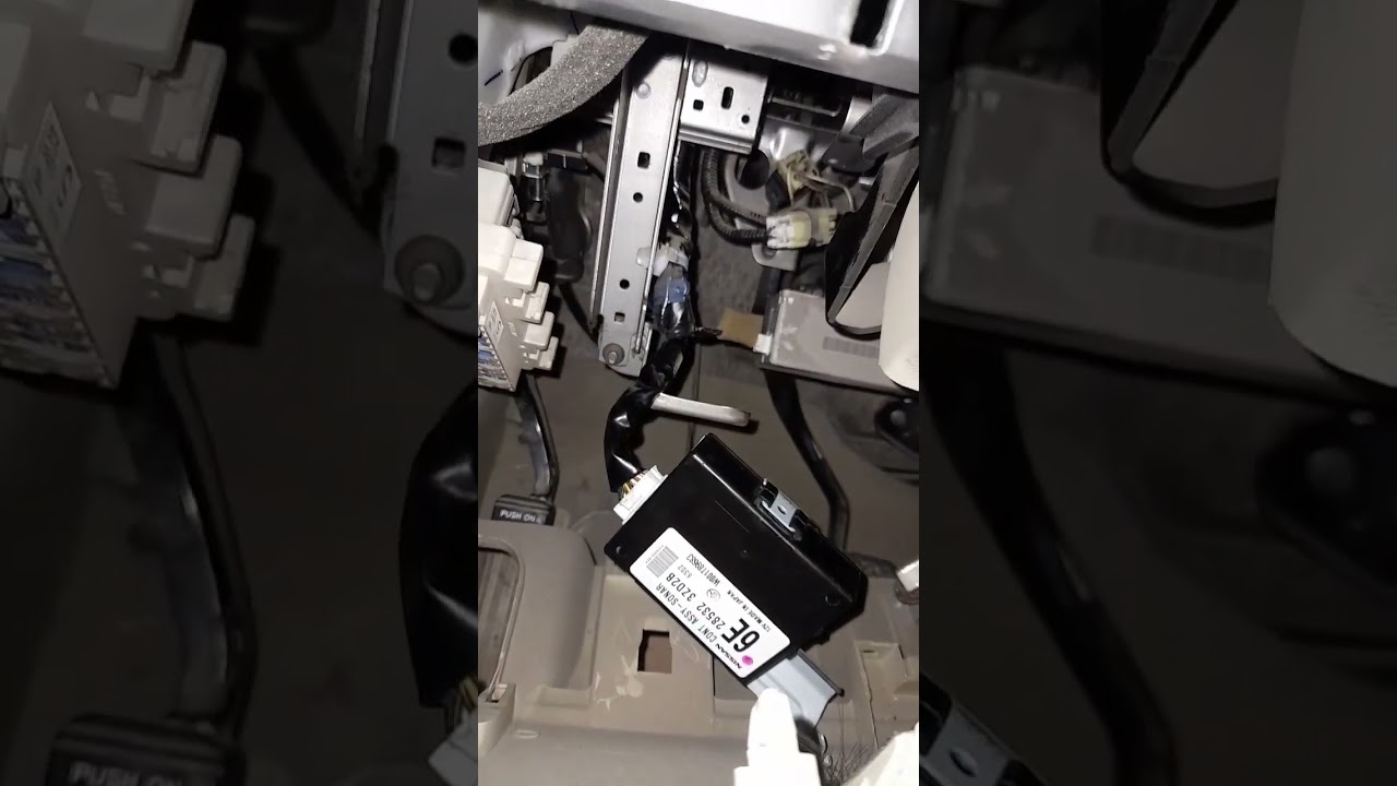 Nissan Patrol 2016V8 parking sensor front side backside not working but I show you computer not good