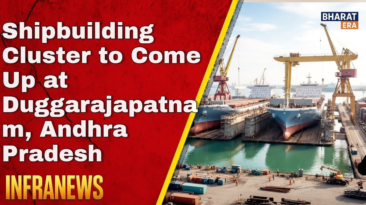 🚢 Duggarajapatnam में ₹Shipbuilding Cluster | भारत का Next Mega Maritime Hub! 🌊