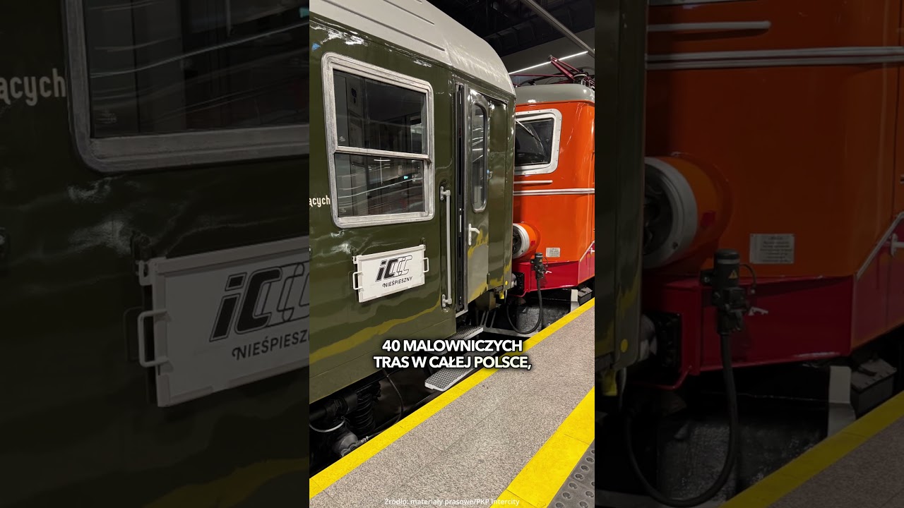 PKP Intercity cofa czas. Retro pociąg z PRL rusza w trasę!