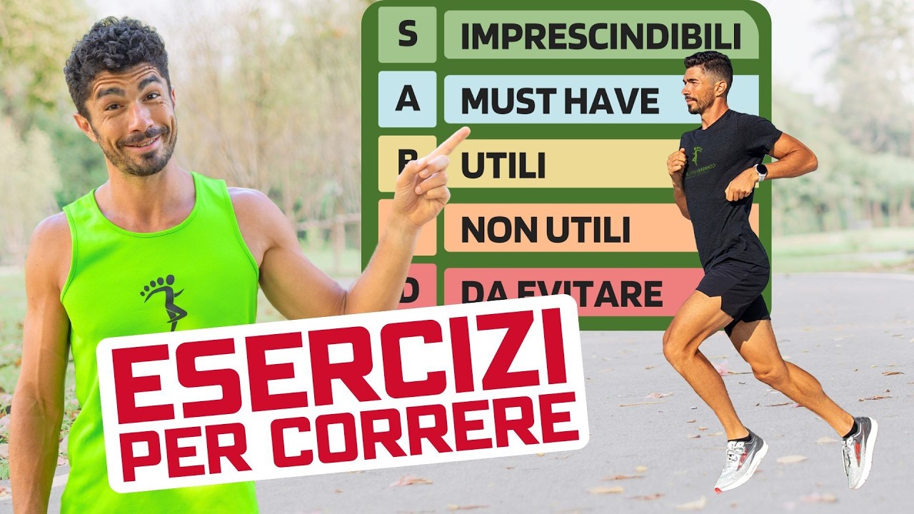 Esercizi di Forza Funzionale alla Corsa: i Migliori e quelli DA EVITARE! (Classifica)
