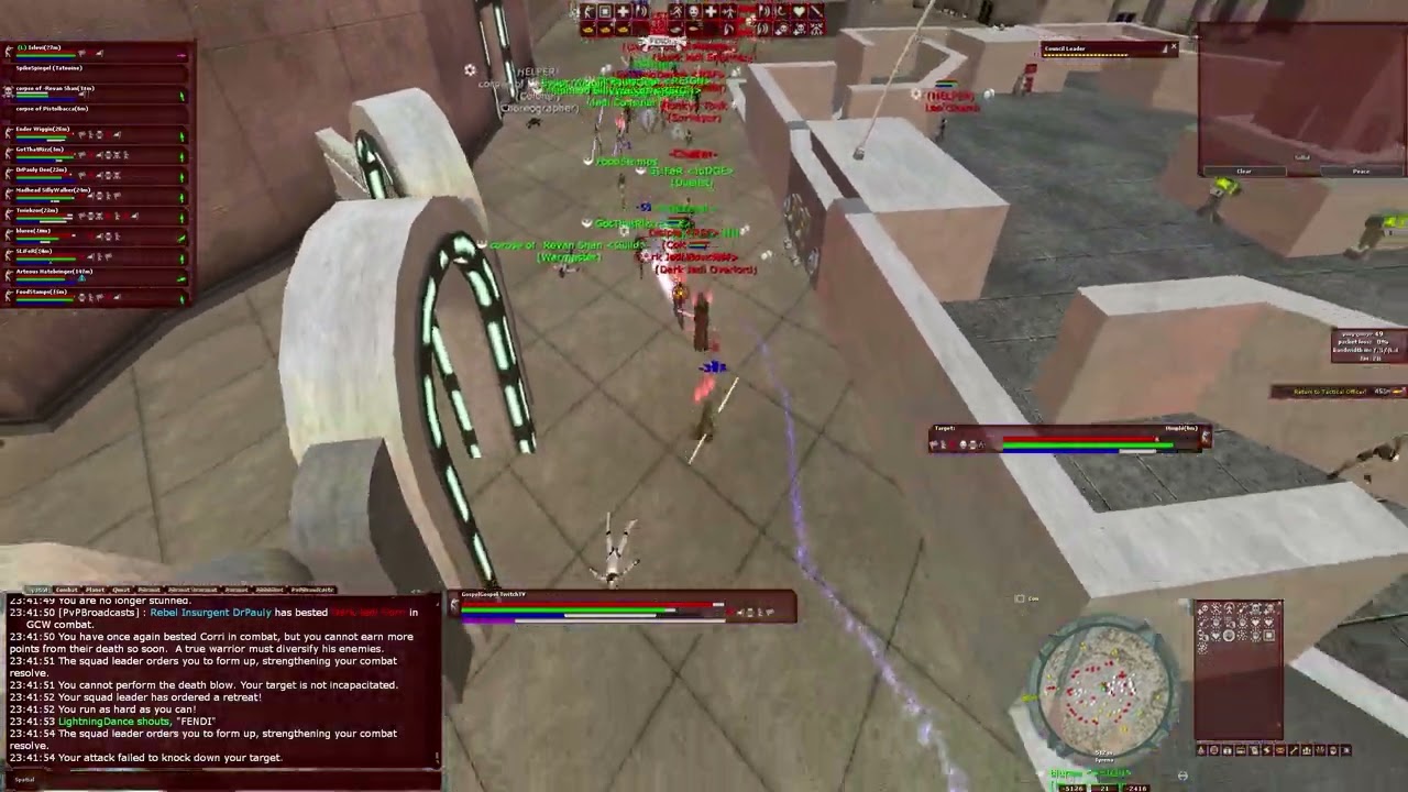 A Star Wars Galaxies PvP Commentary