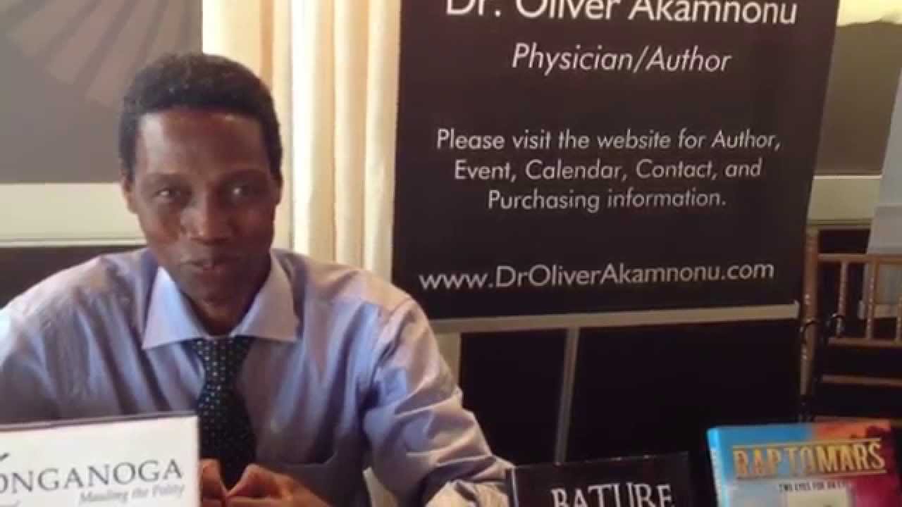 Oliver Akamnonu - 2013 New England Authors Expo