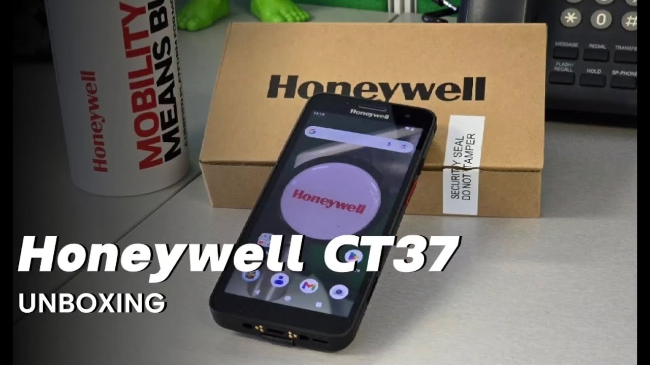 Honeywell CT37 unboxing