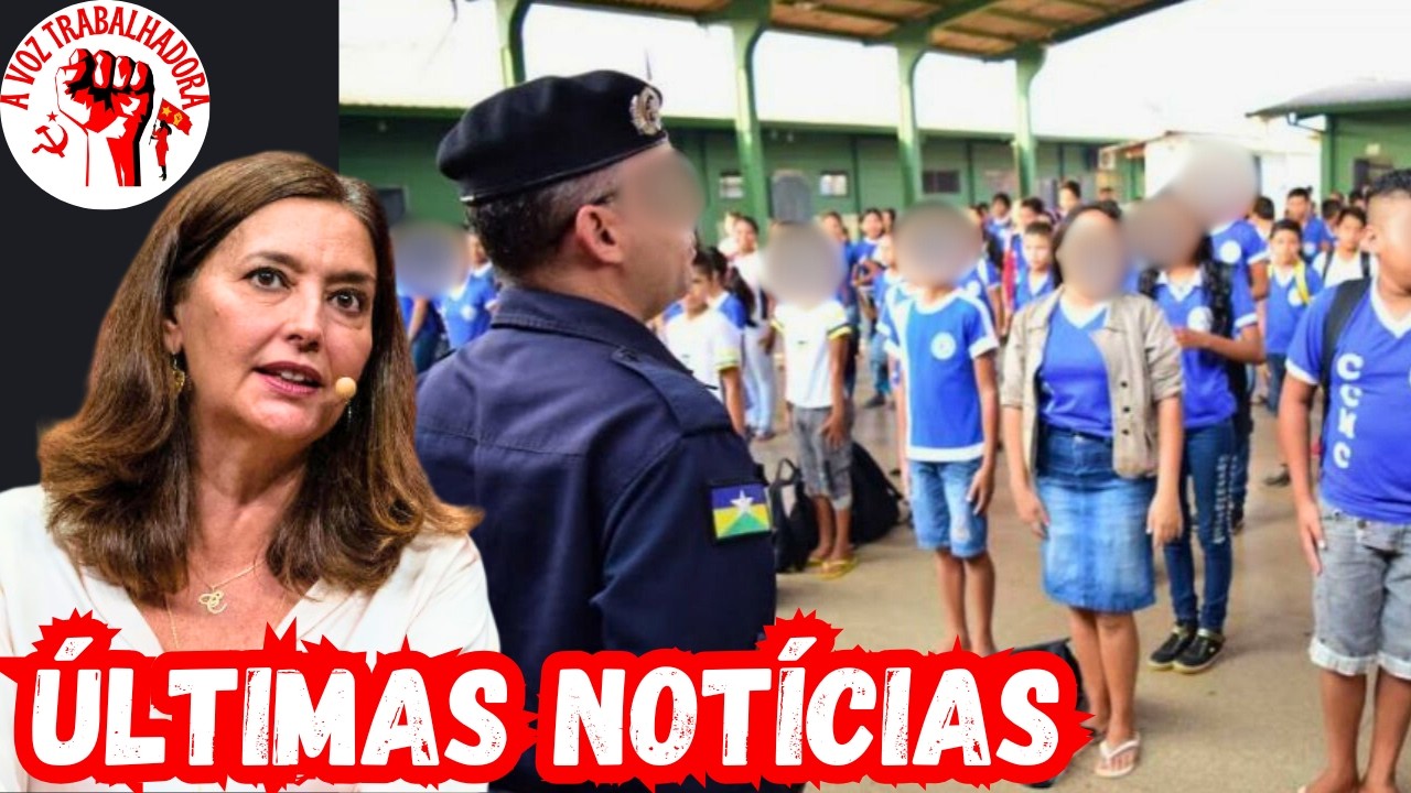 BASTA! NÃO PODEMOS ADMITIR AS ESCOLAS CIVICO MILITAR - Cristina Serra