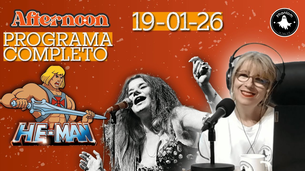 IMITACIONES EN VIVO Y RECORDAMOS A HE - MAN | AFTERNOON 19/01/26