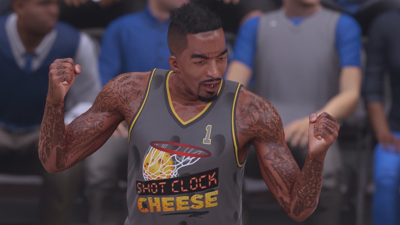 NBA 2K16 PS4 My Team - J.R. Smith 100% Shooting!