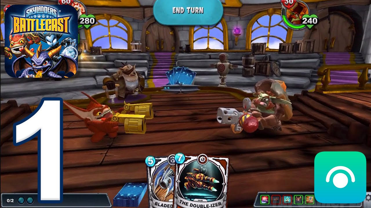Skylanders Battlecast — Прохождение игры, часть 1 — Базовая и расширенная подготовка (iOS, Android)