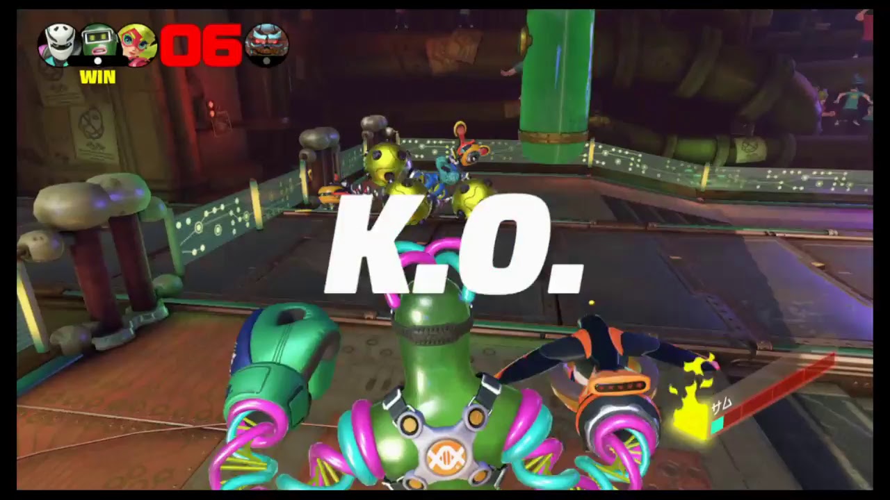 【Switch】ARMS / Rank14（マイク無し）　～パーティジャック！DNAマン派の戦い～
