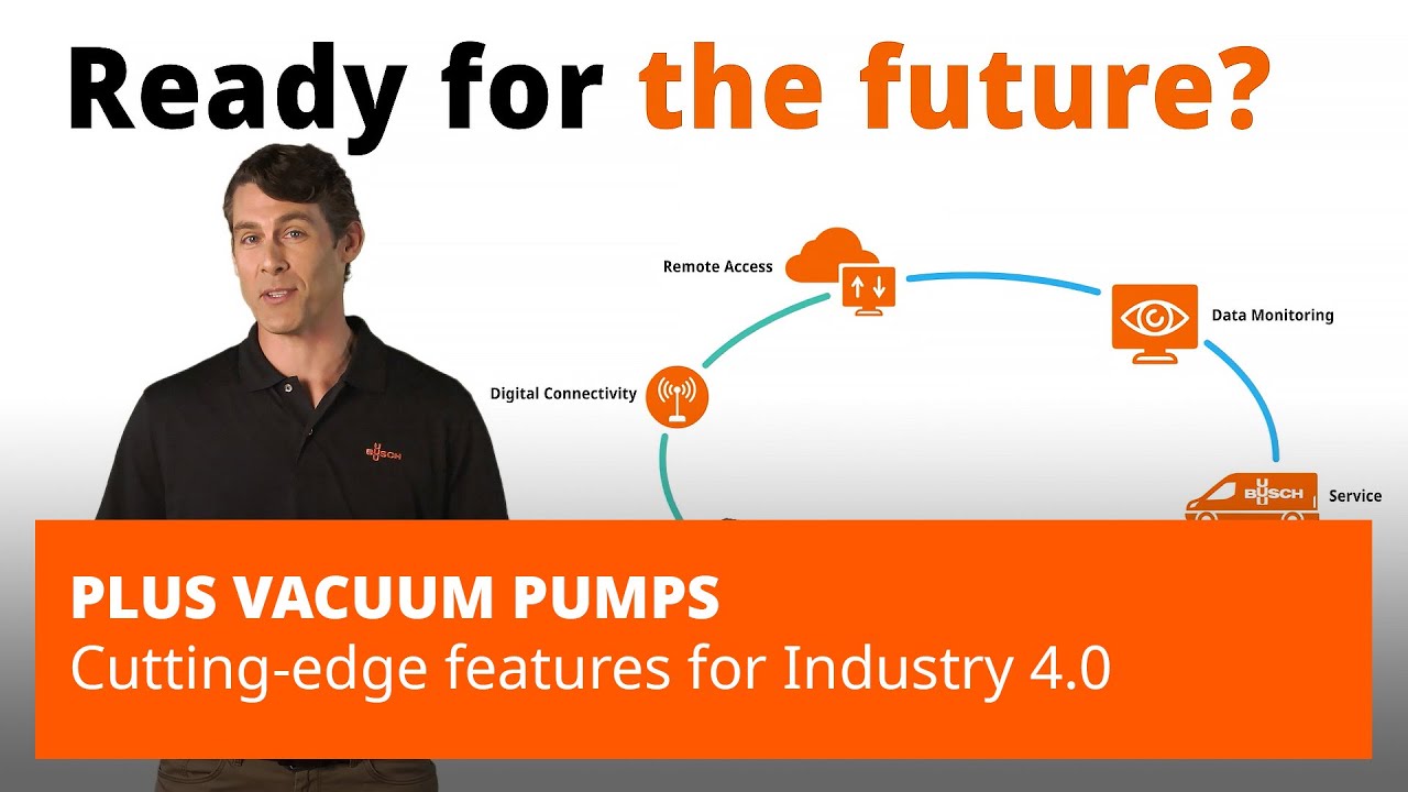 Get Ready for the Future. With PLUS Vacuum Pumps From Busch.