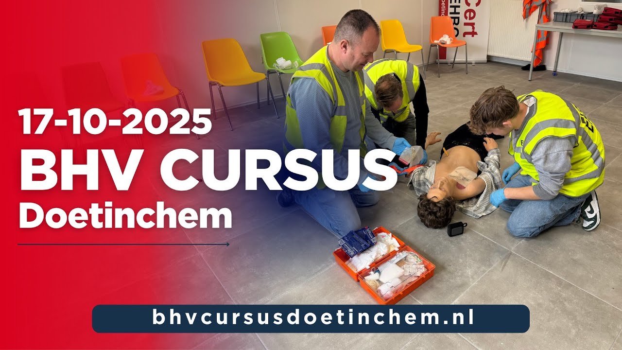 Aftermovie BHV Cursus Doetinchem 17-10-2025 | NedCert Experts