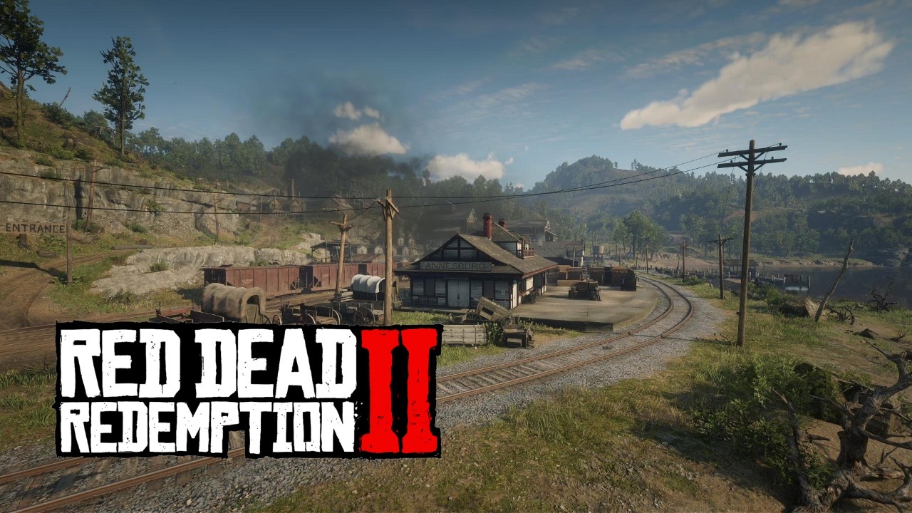 Annesburg | Red Dead Redemption 2 Ambiance in 4K