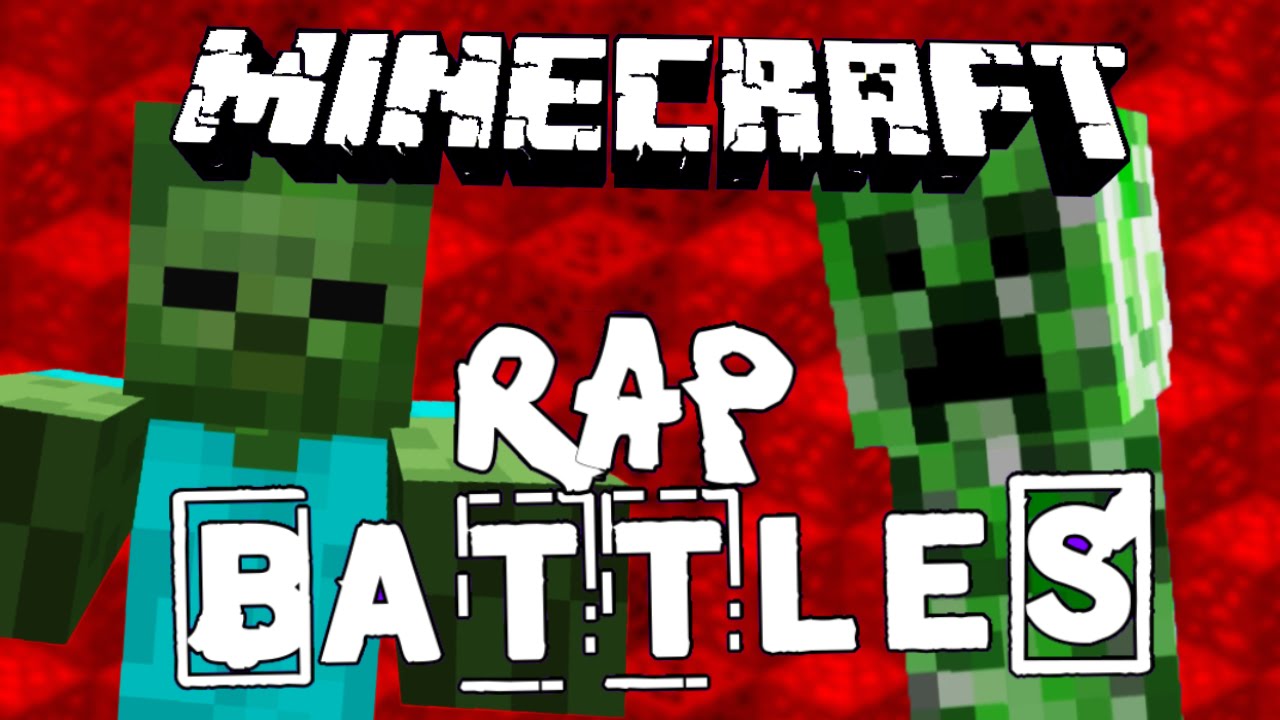 ZOMBIE VS CREEPER - Minecraft RAP BATTLE!