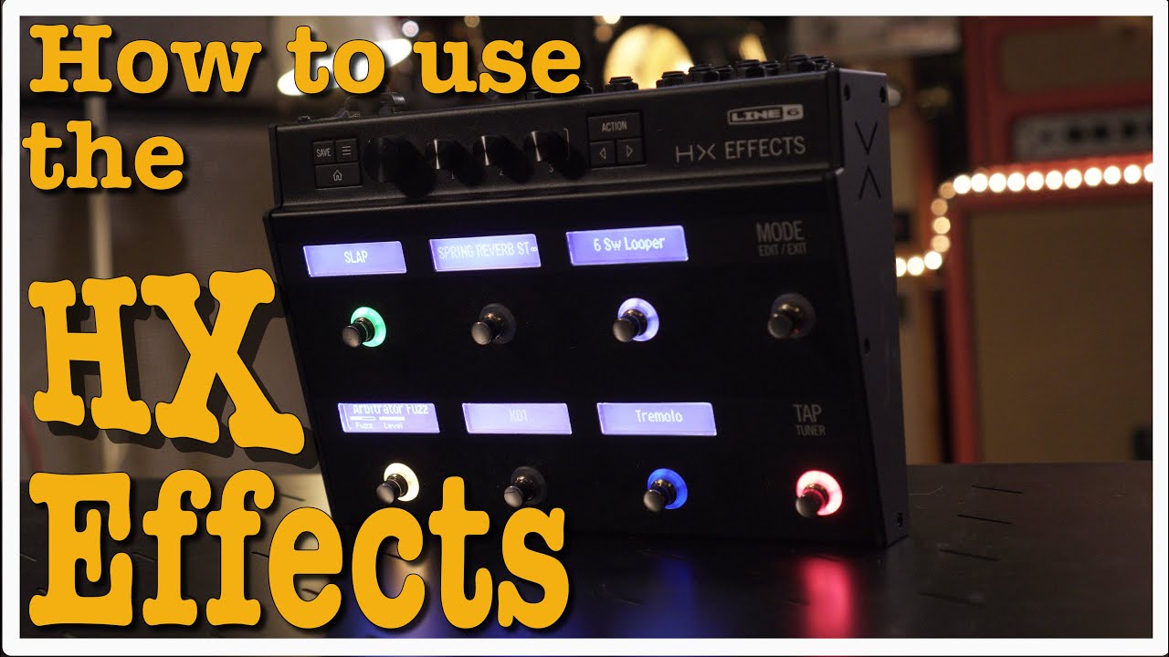 How I Use the Line6 HX Effects - Doctor Guitar EP267