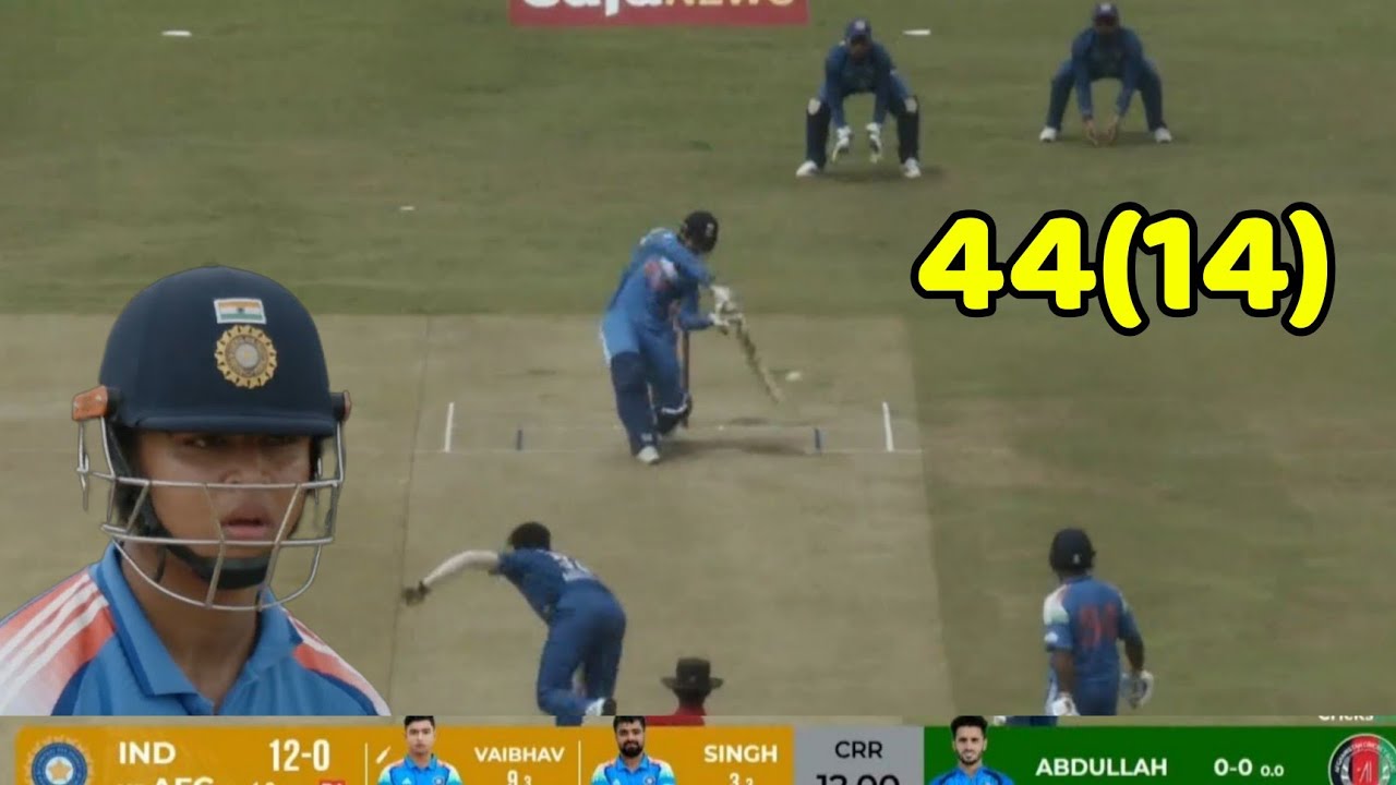 Vaibhav Sooryavanshi Batting vs Sri Lanka A Full Highlights | Vaibhav Suryavanshi Batting Highlights