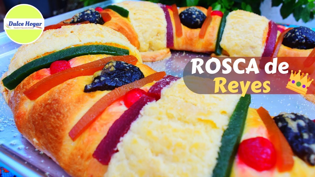 ROSCA de REYES TRADICIONAL SUAVECITA y ESPONJOSA/RECETA COMPLETA PASO A PASO Dulce Hogar Recetas