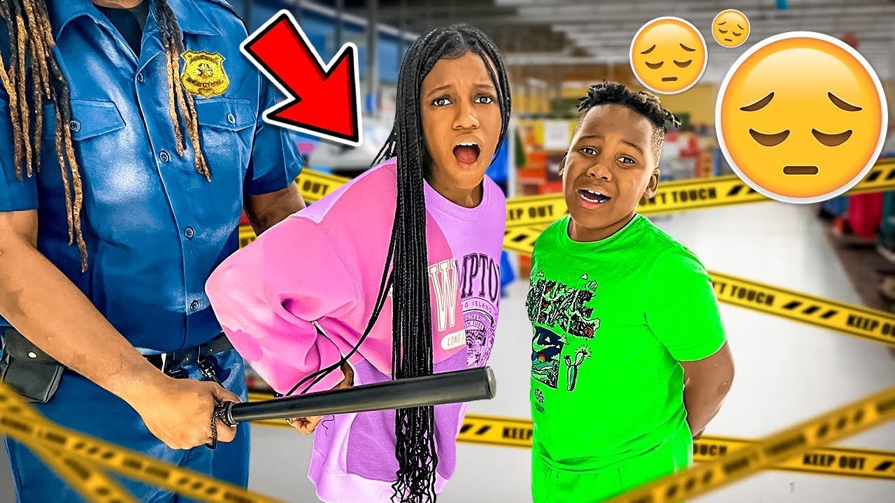 KIDS Arrested For Stealing Candy At Walmart
