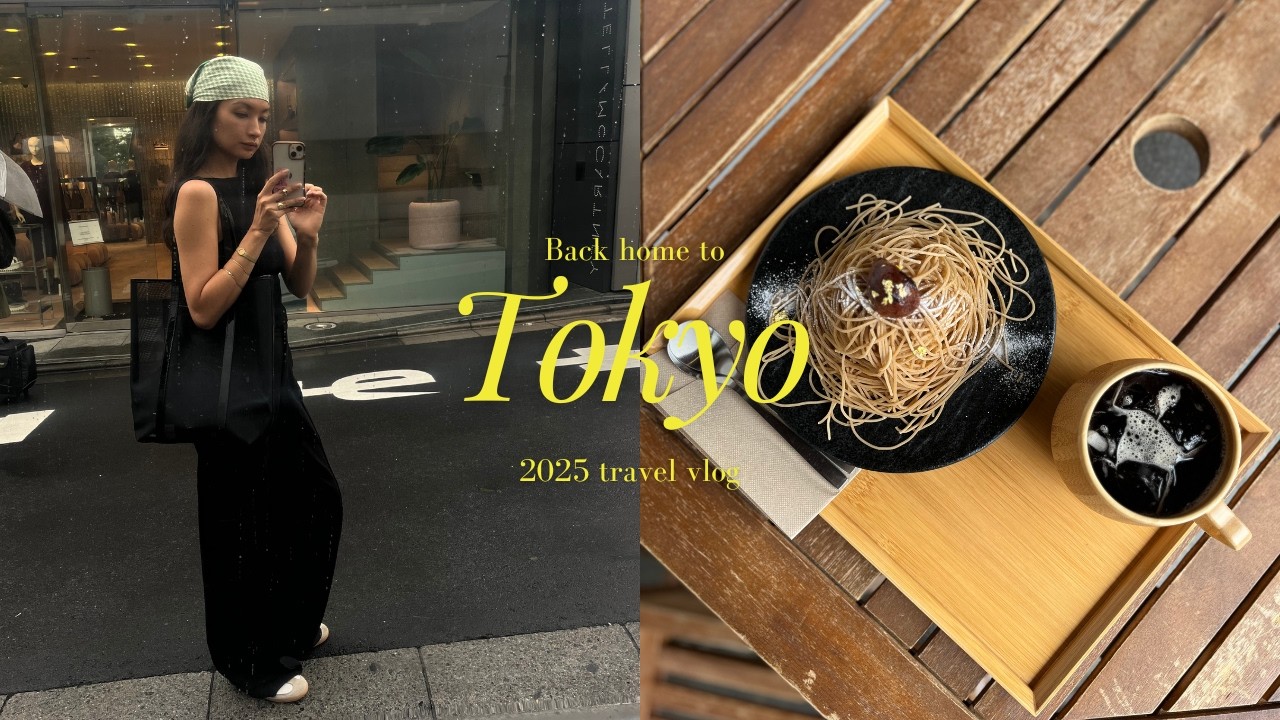 Back Home to Tokyo! Friends, Shopping, & My Favorite Caf&eacute;s