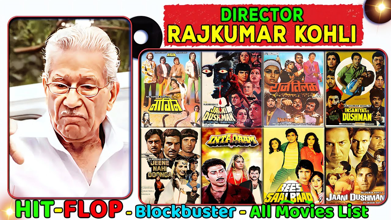 Rajkumar Kohli Hit and Flop All Movies List | Box Office Collection | All Films Name List | Qahar