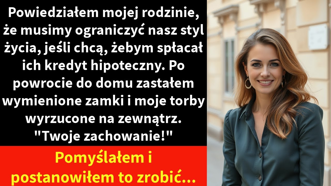 Powiedziałem mojej rodzinie, że musimy ograniczyć nasz styl życia, jeśli chcą,