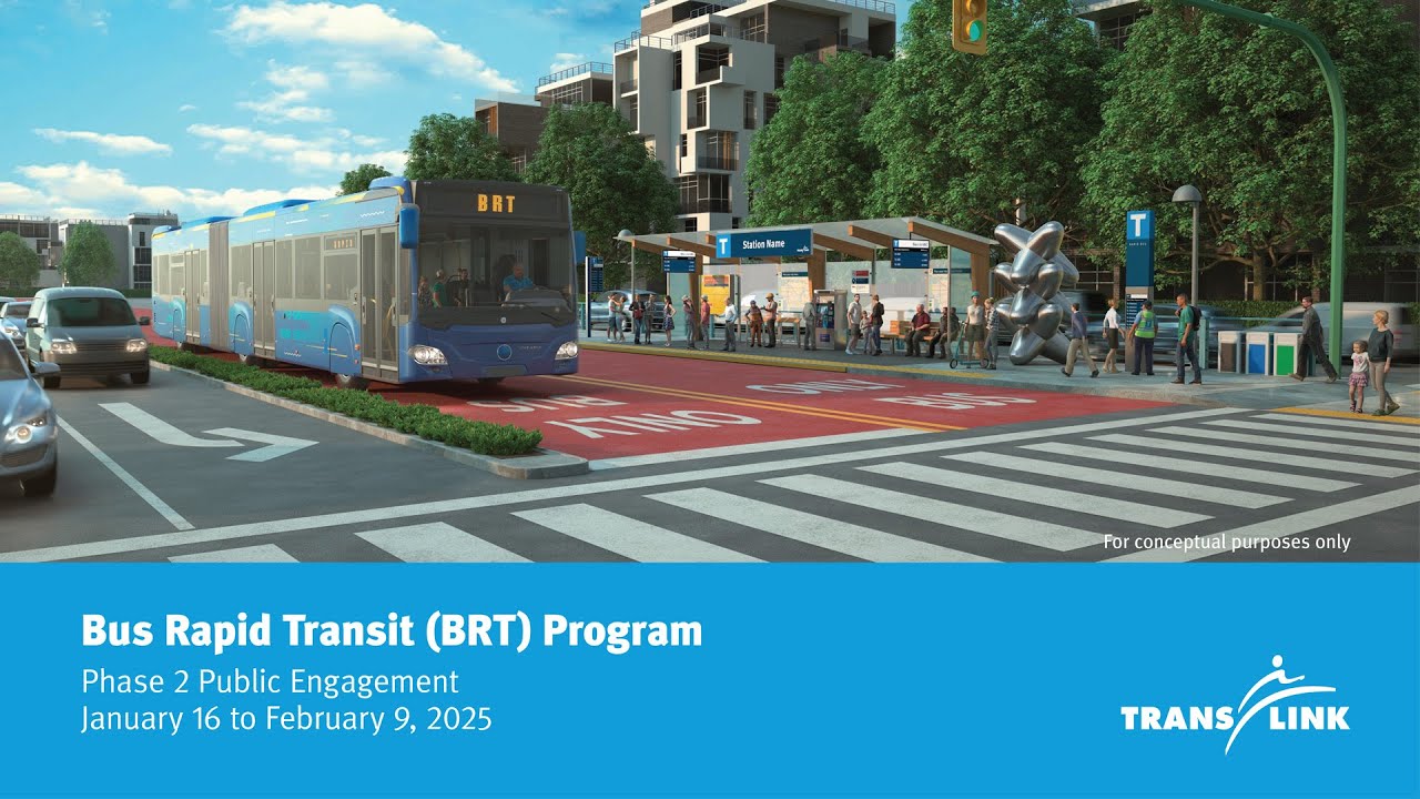 Bus Rapid Transit Program: Phase 2 Public Engagement, Jan. 16 – Feb. 9