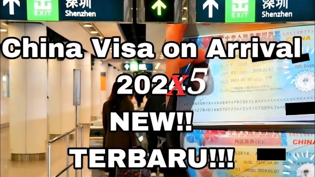 Visa Shenzhen, full detail/Cara dapat Visa ke shenzhen (Lengkap!!) Terbaru 2024