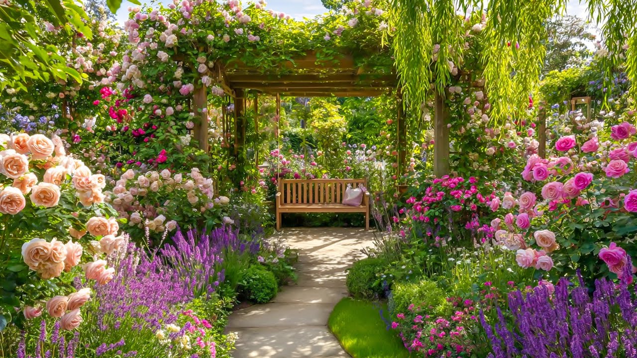 Healing Garden 🌺 Gentle Lullabies and Floral Music to Soothe Stress and Restore Balance