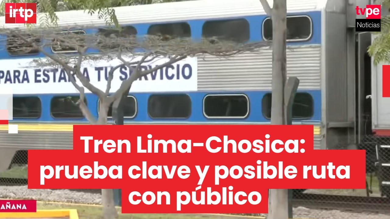 Tren Lima&ndash;Chosica realiza marcha en vac&iacute;o y eval&uacute;an marcha blanca con pasajeros