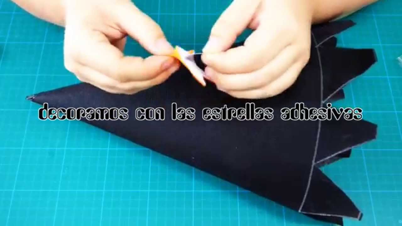 Halloween truco o trato !! Vamos a hacer un sombrero de bruja.
