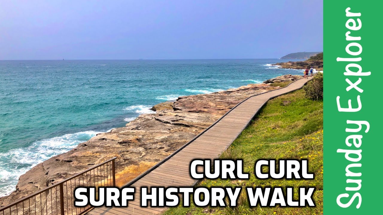 CURL CURL BOARDWALK and SURF HISTORY WALK, Sydney Northern Beaches