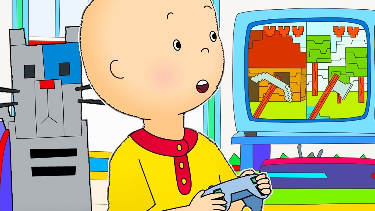 Caillou en Español Castellano | Caillou y los Videojuegos | Dibujos Animados Capítulos Completos