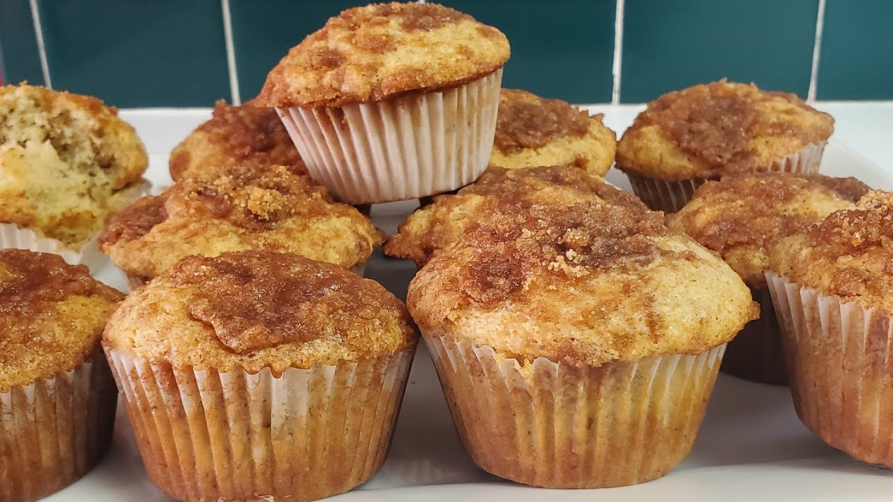 Muffins de platano y nuez / Banana nut muffins
