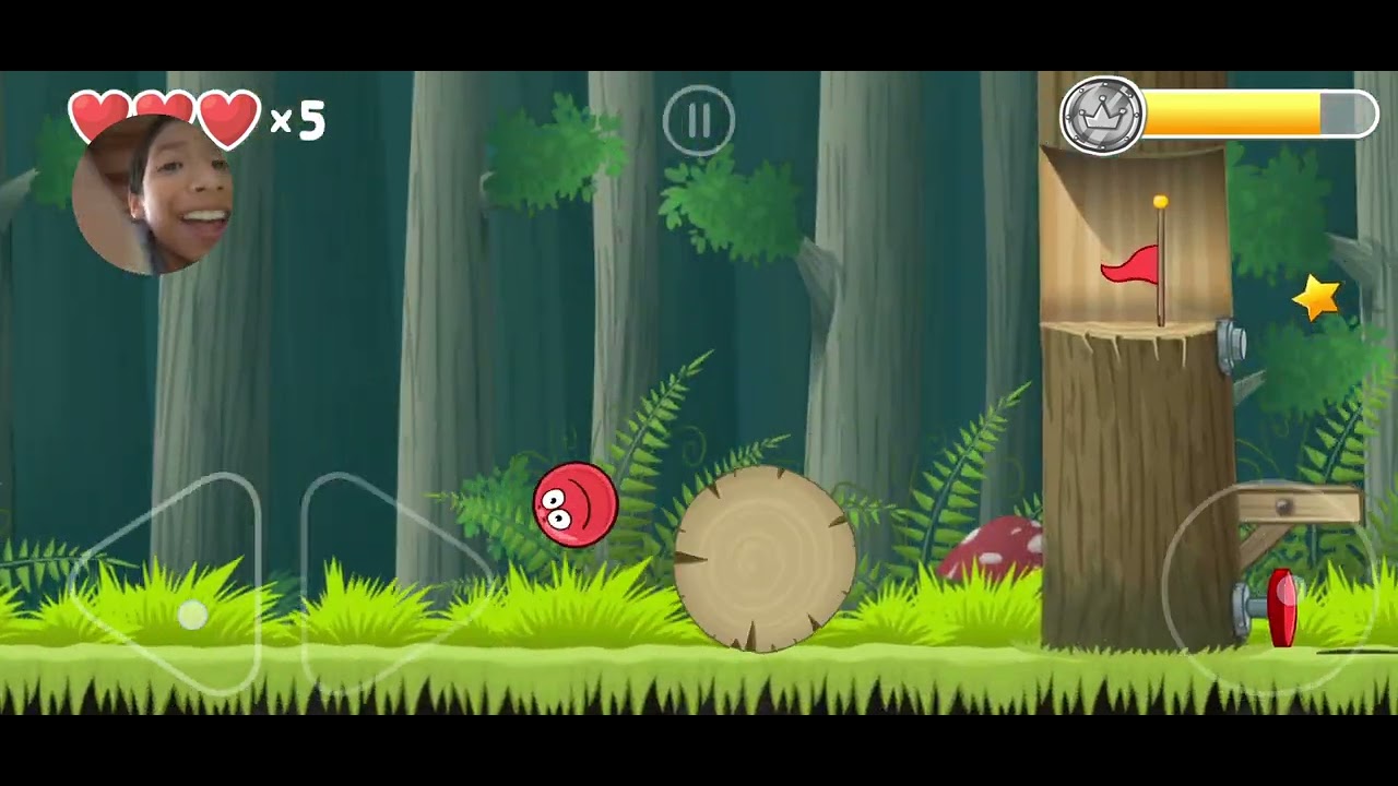 Los ninjas atacan por el bosque de Red Ball parte #3